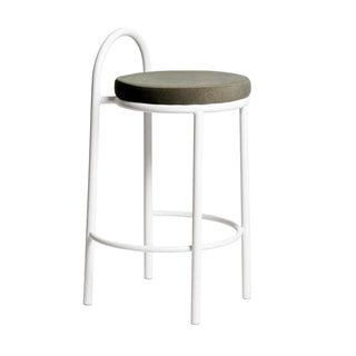 Evie Bar Stool White Green