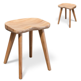 Noosa Bar Stool Natural Blue