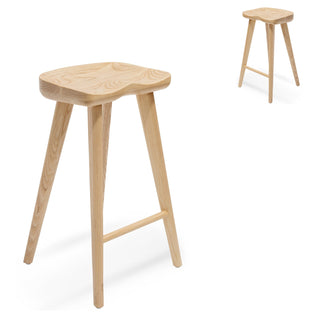 Skye Bar Stool Natural Red
