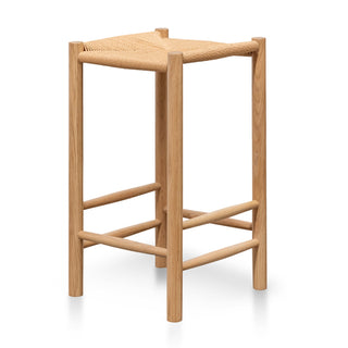 Clara Bar Stool Natural Oak