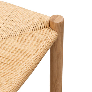 Clara Bar Stool Natural Oak