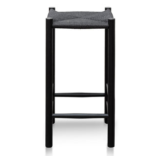 Connor Bar Stool Black Oak