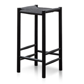 Connor Bar Stool Black Oak