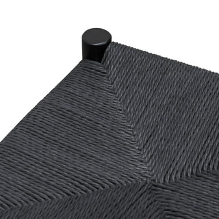 Connor Bar Stool Black Oak