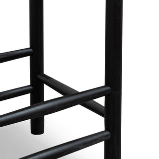 Connor Bar Stool Black Oak