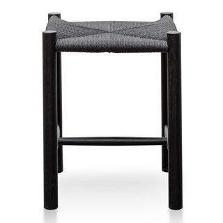 Hudson Stool Black Oak Red