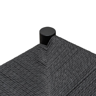 Hudson Stool Black Oak Red