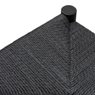 Hudson Stool Black Oak Red