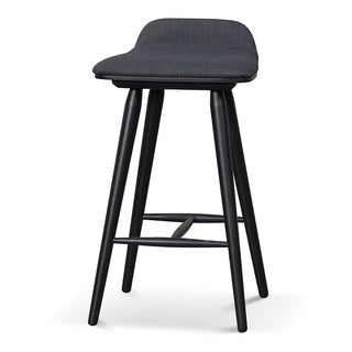 Sophie Bar Stool Black Charcoal