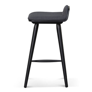 Sophie Bar Stool Black Charcoal
