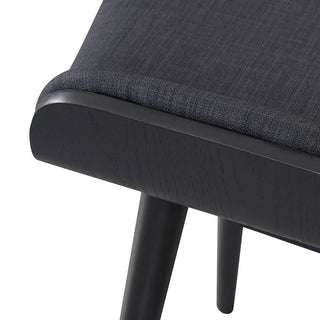 Sophie Bar Stool Black Charcoal