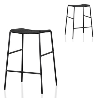 Felix Bar Stool Black Tan