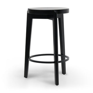 Clara Bar Stool Black Red