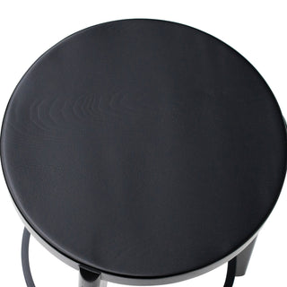 Clara Bar Stool Black Red