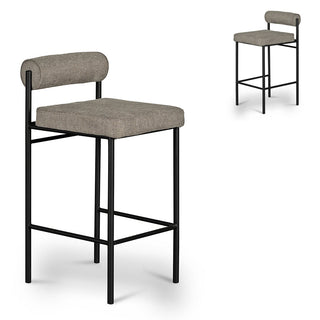 Fitzroy Bar Stool Grey