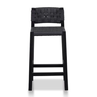 Coogee Bar Stool Black Tan