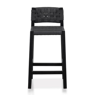 Coogee Bar Stool Black Tan