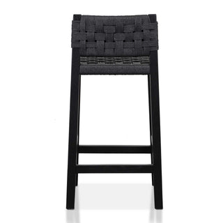 Coogee Bar Stool Black Tan