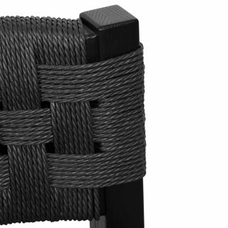 Coogee Bar Stool Black Tan