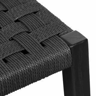 Coogee Bar Stool Black Tan