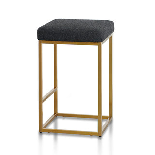 Zara Bar Stool Black Gold