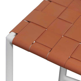 Oscar Bar Stool White Tan