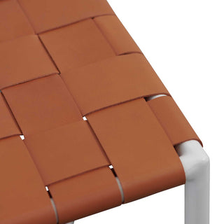 Oscar Bar Stool White Tan