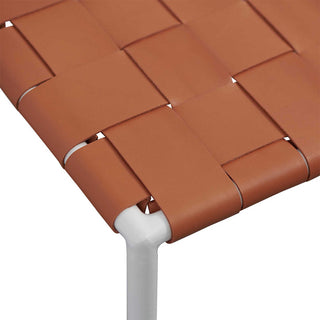 Oscar Bar Stool White Tan