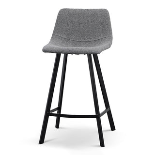 Nate Bar Stool Charcoal