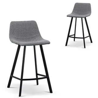 Nate Bar Stool Charcoal