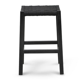 Ayla Bar Stool Black Tan