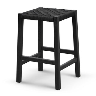 Ayla Bar Stool Black Tan