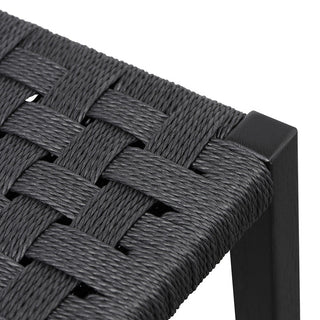 Ayla Bar Stool Black Tan