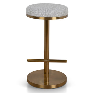 Grace Bar Stool Grey Silver Gold