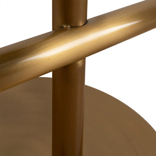 Grace Bar Stool Grey Silver Gold