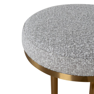 Grace Bar Stool Grey Silver Gold