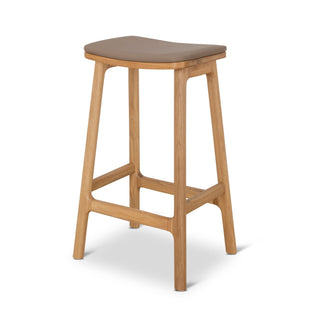 Xavier Bar Stool Natural Brown
