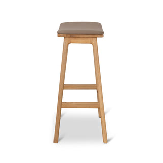Xavier Bar Stool Natural Brown