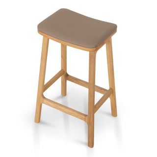 Xavier Bar Stool Natural Brown