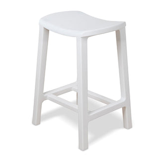 Wagga Bar Stool White