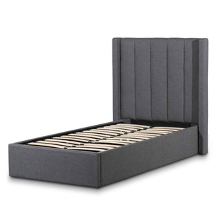Finn Bedframe Grey Tan Charcoal