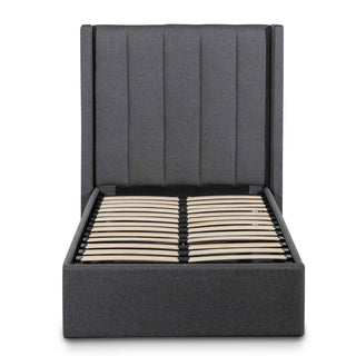 Finn Bedframe Grey Tan Charcoal