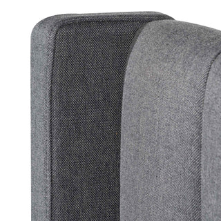 Finn Bedframe Grey Tan Charcoal