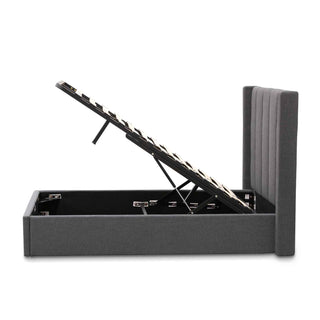 Finn Bedframe Grey Tan Charcoal