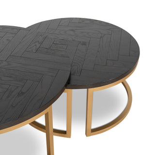 Theo Coffee Table Brass
