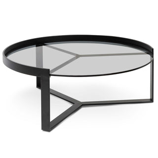 Byron Coffee Table Black Grey Tan