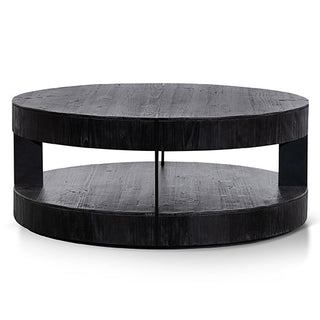 Theo Coffee Table Black Tan