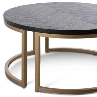 Isla Coffee Table Brass
