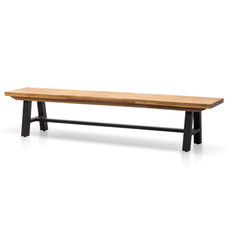 Torquay Bench Black Natural
