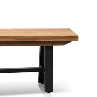 Torquay Bench Black Natural